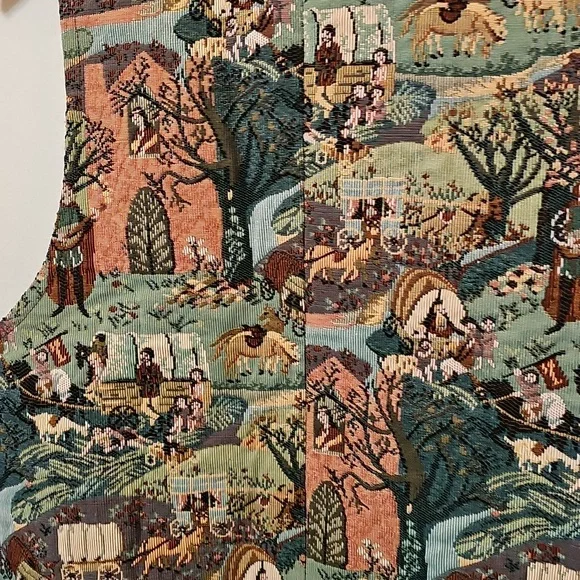 Colorful Tapestry Vest - Picture 6 of 9